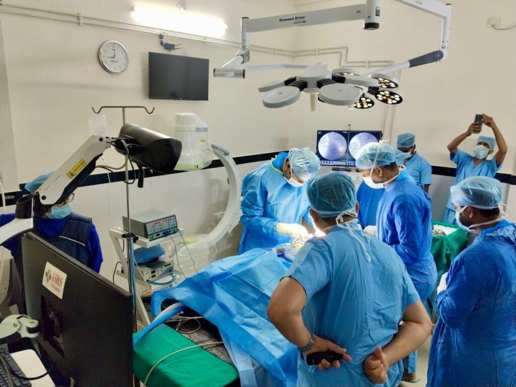 orthopedic patient treatment vardaan laser gaya